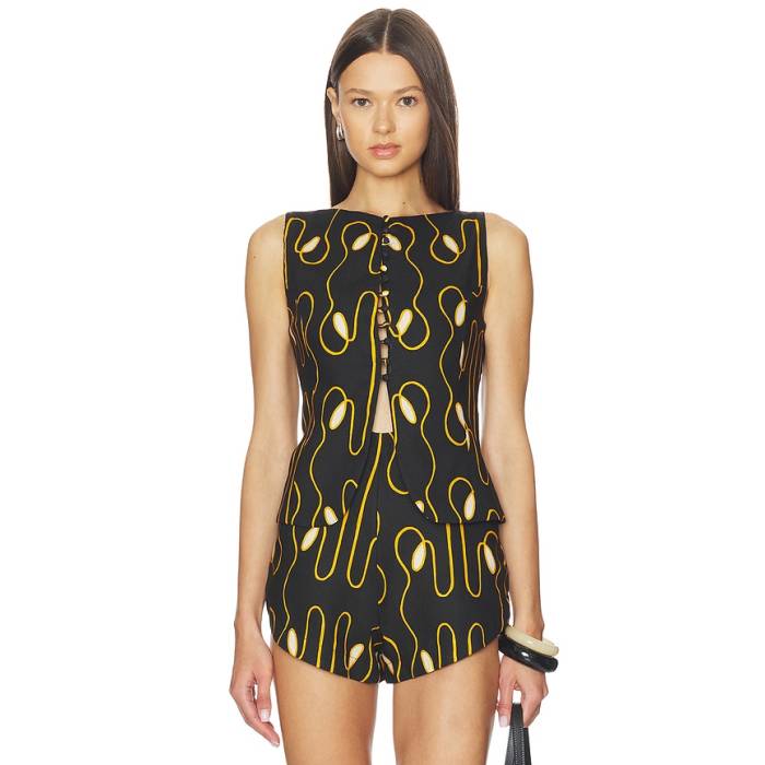 Cala De La Cruz 【 Genova Top Women Pistilo 】 レディース