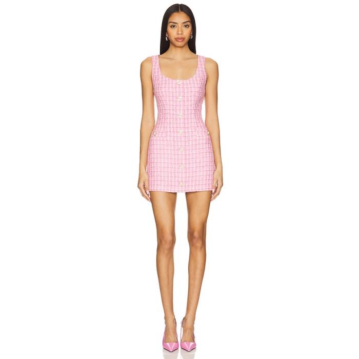 Lovers And Friends 【 Ren Mini Dress Women Coral Pink 】 ドレス レディース pink ピンク｜スニケス