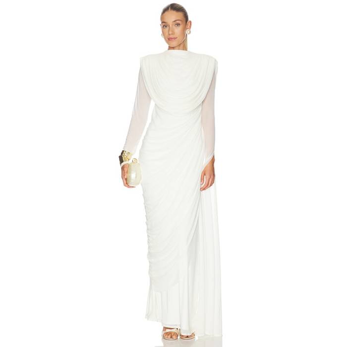 Deme By Gabriella 【 The Ivanna Dress Women Off White 】 お召しもの レディース 白いこと 白いこと ドレス-レディースファッション