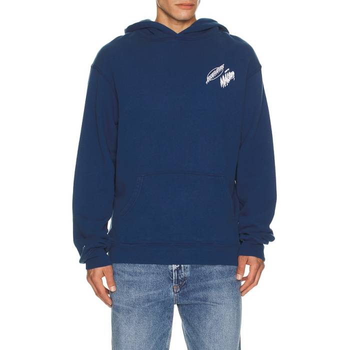 Malbon 【 X Santa Cruz Fesque Slasher Hoodie Men Navy 】 フーディー パーカー メンズ 紺色 米国海軍