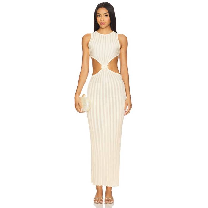 Baobab 【 Blade Dress Women Marble Ivory 】 お召しもの レディース 象牙色