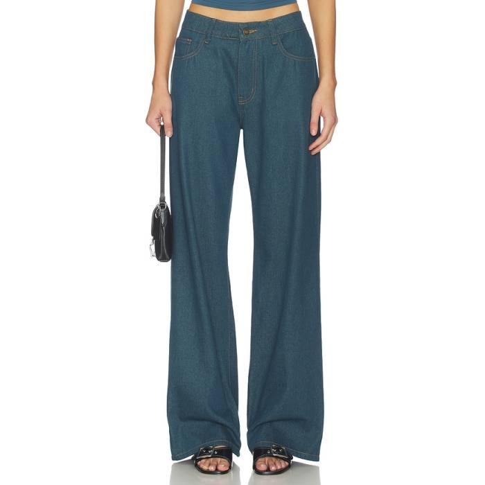 ライオネス Lioness 【 Peak Jeans Women Washed Blue 】 ジーンズ レディース 青色 ブルー｜スニケス