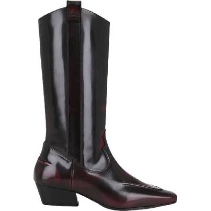 Helsa 【 The Oversized Leather Bomber Women Oxblood 】 なめし革 レディース 赤・オックスブラッド