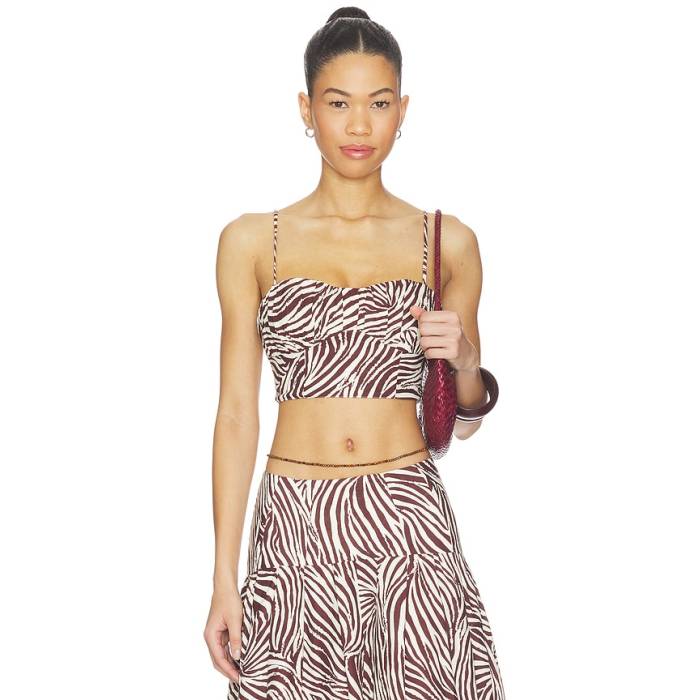 Nicholas 【 Yulia Top Women Striata Print 】 レディース