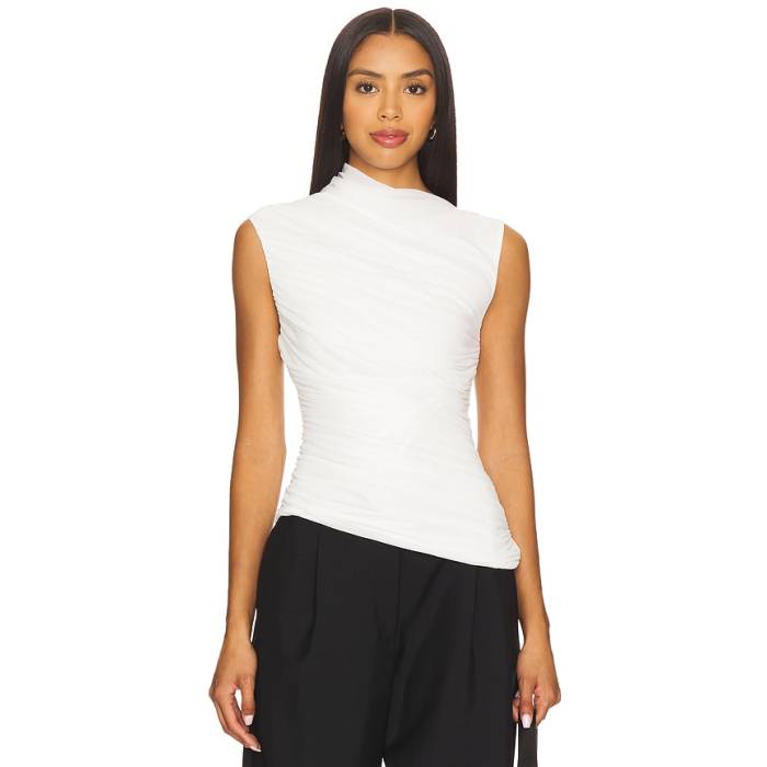 Nicholas 【 Callie Top Women Ivory 】 レディース 象牙色