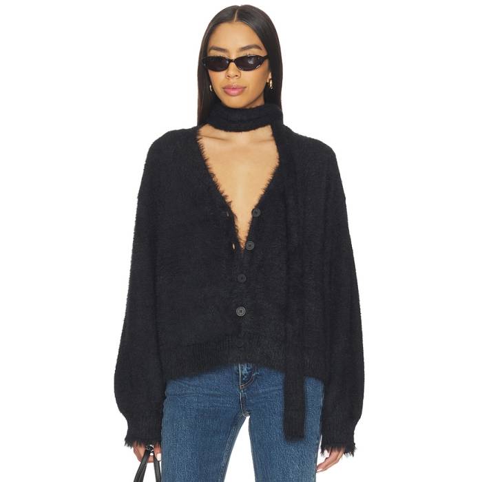 More To Come 【 Sunniva Sweater Women Black 】 調教師 レディース 黒いこと 黒いこと