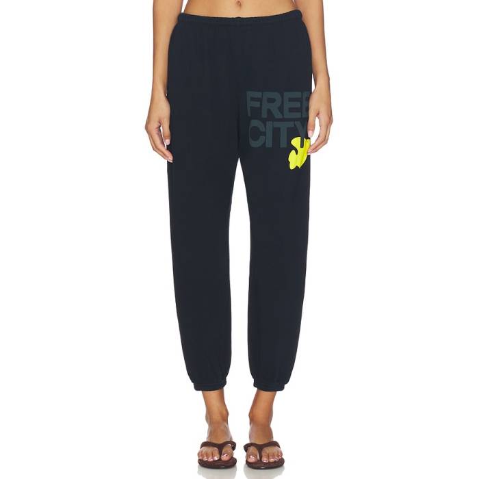 Free City 【 Heather Sweats Women Squidsink 】 heather ギョリュウモドキ レディース パンツ-ボトムス-レディースファッション
