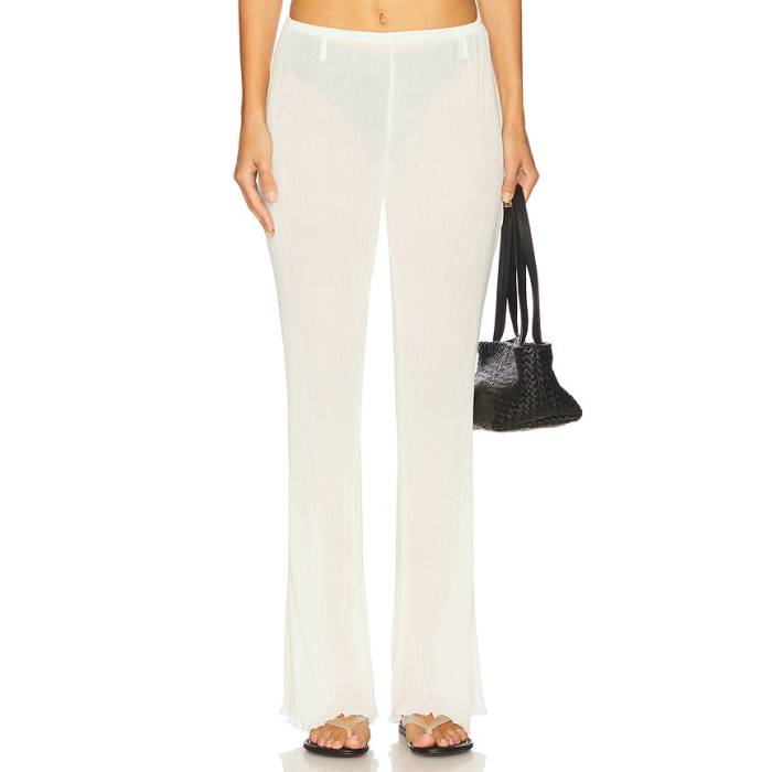 ライオネス Lioness 【 X Revolve Ford Pant Women Ivory 】 ズボン下 レディース 象牙色