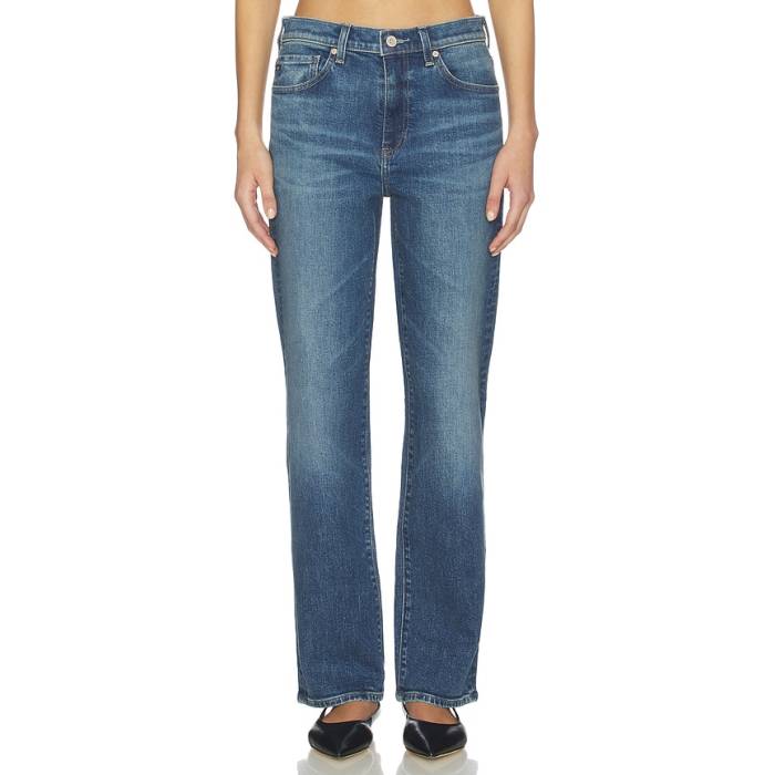 銀 Jeans 【 Brinley Straight Jeans Women Hotel California 】 デニム レディース 黄金州