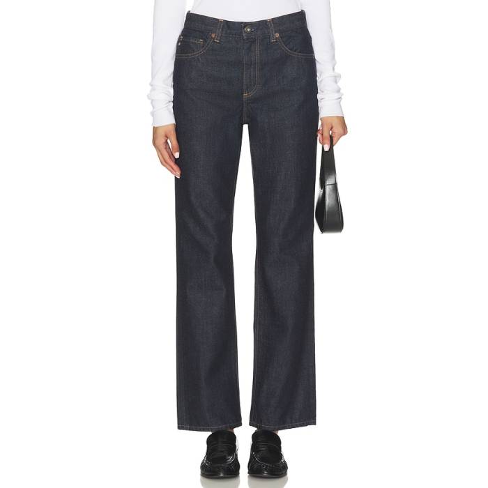 銀 Jeans 【 Brinley Straight Jeans Women Moonrise 】 デニム レディース