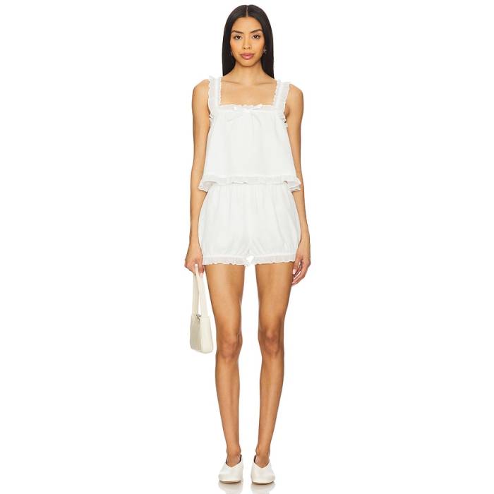 More To Come 【 Sammy Short Set Women White 】 レディース 白いこと 白いこと