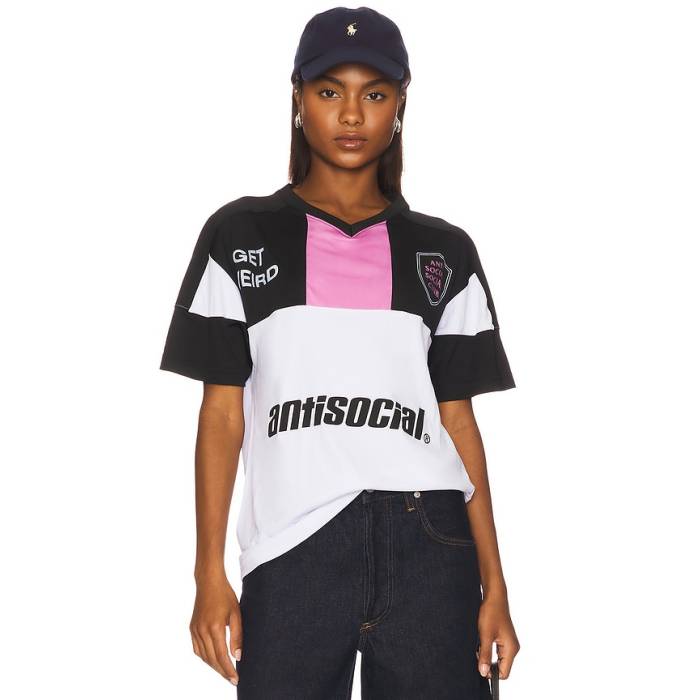 Anti Social Social Club 【 Get Weird Soccer Jersey Unisex White 】 Soccer サッカー ジャージ ユニセックス 白色 ホワイト|スニケス