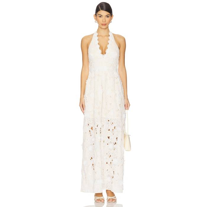Elliatt 【 Sienna Gown Women Ivory \u0026Amp; Cream 】 レディース 象牙色 皮膚軟化剤