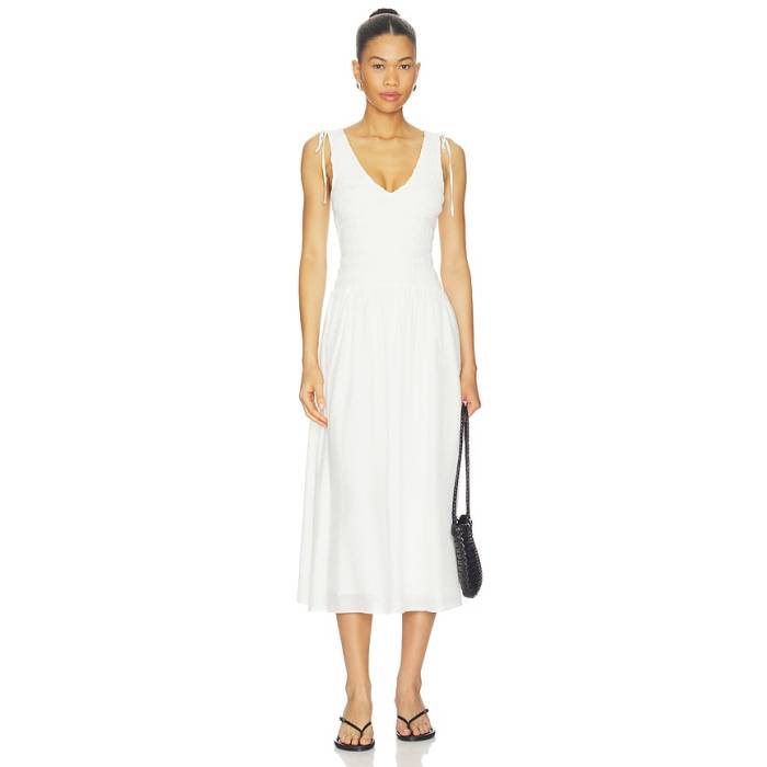ページ Paige 【 Sebastian Dress Women White 】 御召しもの レディース 白いこと 白いこと
