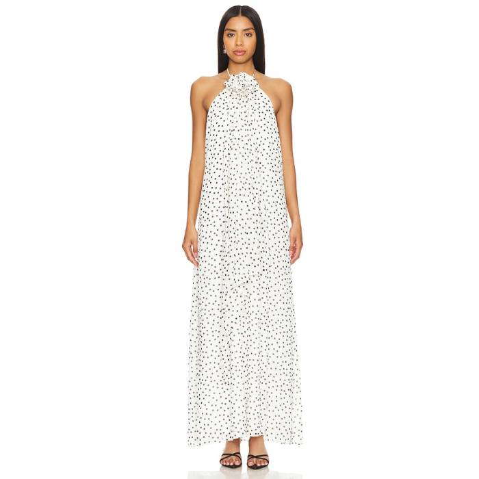 Majorelle 【 X Bridget Bradley Gown Women Ivory \u0026Amp; Black 】 レディース 象牙色 黒いこと 黒いこと
