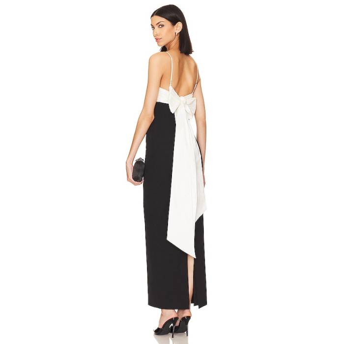 Majorelle 【 Avori Gown Women Black \u0026Amp; White 】 レディース 黒いこと 黒いこと 白いこと 白いこと