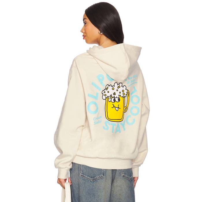 Stay Cool 【 X Olipop Cream Soda Hoodie Unisex Cream 】 クリーム フーディー パーカー ユニセックス クリーム｜スニケス