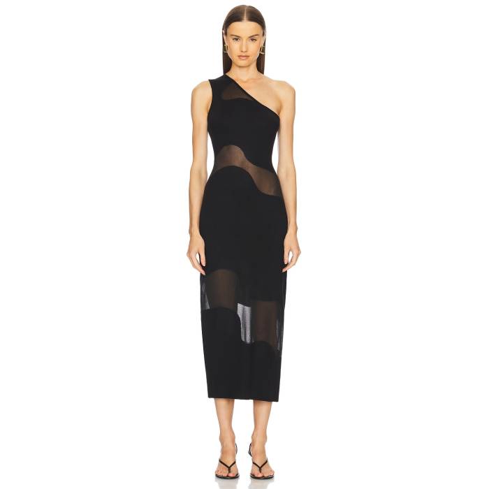 Cult Gaia 【 Kalila Knit Dress Women Black 】 ニット ドレス レディースファッション ドレス レディース 黒色 ブラック