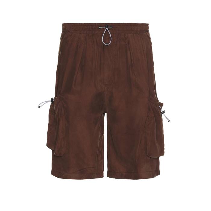 Jungles 【 Oversize Pocket Shorts Men Brown 】 ショーツ メンズファッション ズボン パンツ メンズ 茶色 ブラウン 24,382円