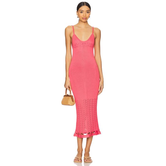 Peixoto 【 Nora Knit Dress Women Sunkist Coral 】 ニット ドレス レディースファッション ドレス レディース