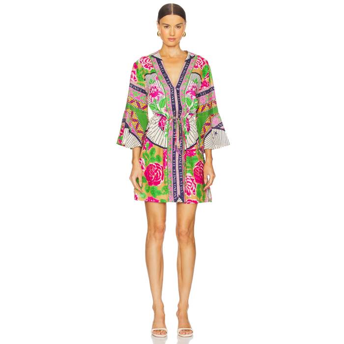 マージ Maaji 【 Cerice Bouquet Enjoyable Dress Women Open Yellow 】 ドレス レディースファッション ドレス レディース yellow 黄色・イエロー