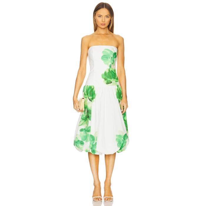 アマンダアプリチャード Amanda Uprichard 【 Tivoli Dress Women Sendai Print 】 ドレス レディースファッション ドレス レディース