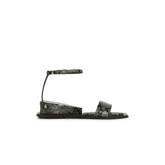 ジェフリーキャンベル Jeffrey Campbell 【 Plinth Sandals Women Green Snake 】 サンダル レディース green 緑・グリーン｜スニケス