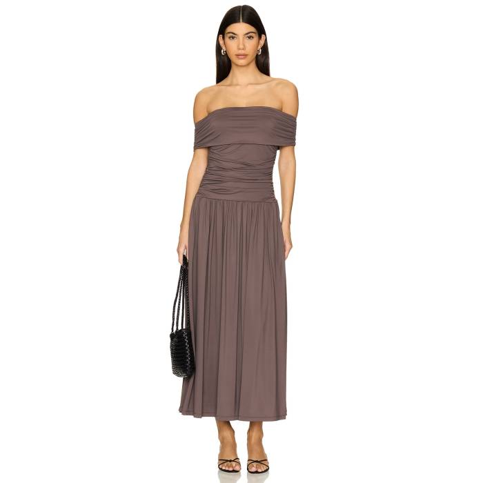 Nia 【 Tammy Dress Women Sable 】 お召しもの レディース