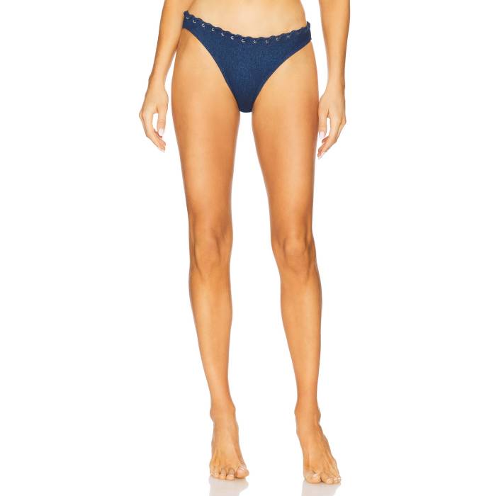 グッドアメリカン Good American 【 Bikini Brief Women Swim Denim Rinse001 】 レディースファッション 水着 レディース デニム 19,491円