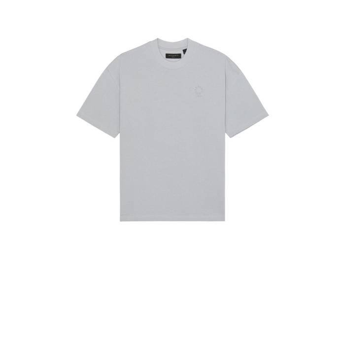 オールセインツ Allsaints 【 Haven Crew Neck Tee Men Willow Blue 】 ヘイブン クルー Tシャツ メンズファッション トップス Tシャツ カットソー メンズ 青色 ブルー