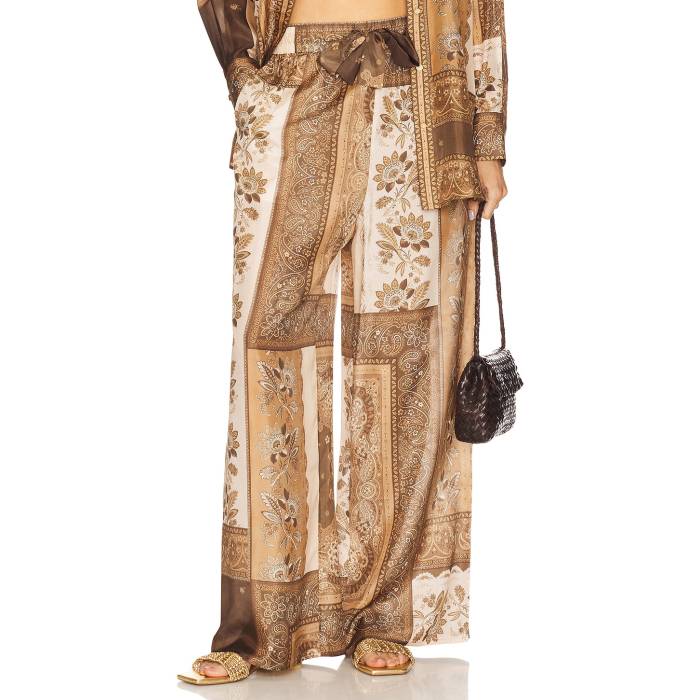ジマーマン Zimmermann 【 Lucky Relaxed Pant Women Chocolate Bandana 】 ズボン下 レディース