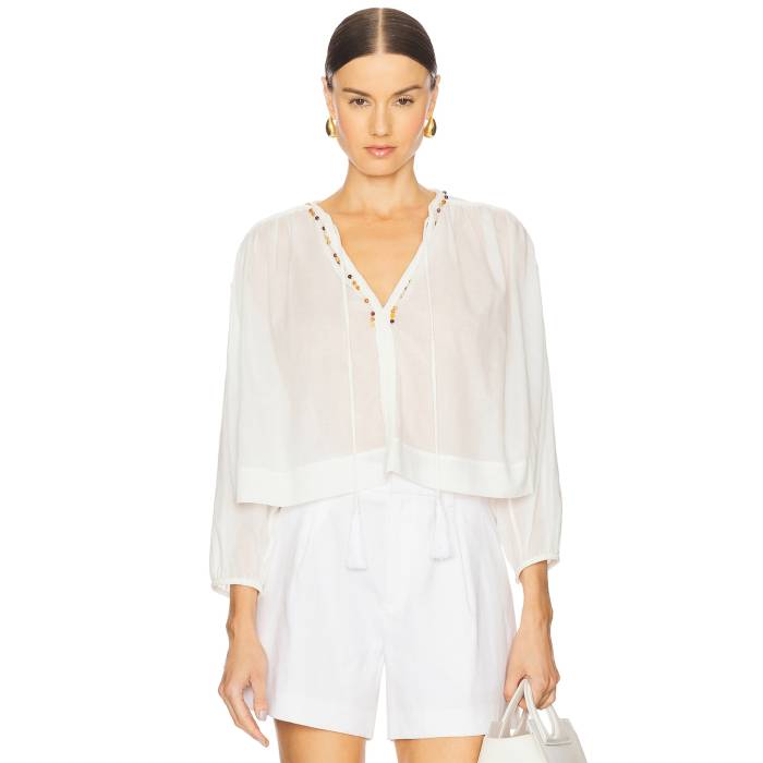 エーエルシー A.l.c. 【 Jodie Top Women White 】 レディース 白いこと 白いこと