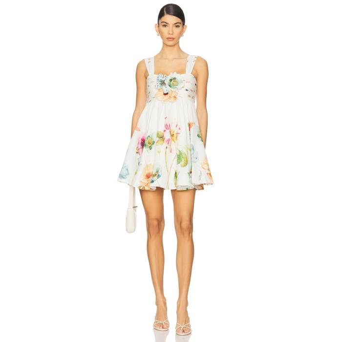 La Fuori 【 Blossom Belle Baby Doll Dress Women Pink Multi Floral 】 ドレス レディースファッション ドレス レディース pink ピンク