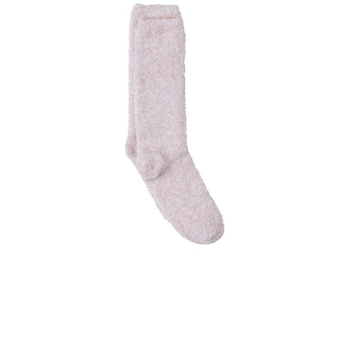 Barefoot Dreams 【 Cozychic Womens Heathered Socks Women Dusty Roswhite 】 レディース ソックス・靴下 インナー 下着 ナイトウェア レディース 靴下 レッグウェア 靴下 レディース