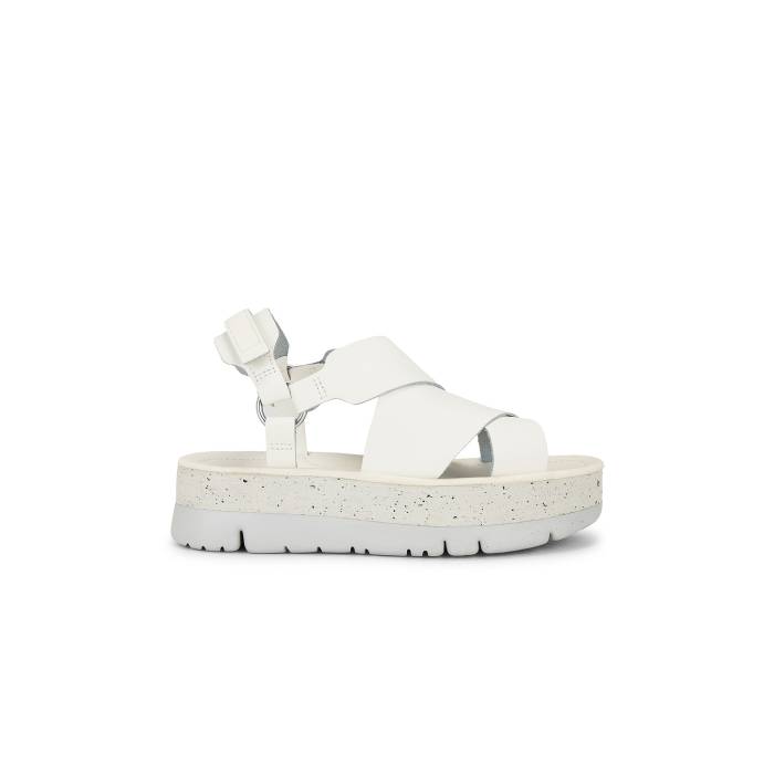 カンペール Camper 【 Oruga Up Sandal Women White 】 レディース 白色 ホワイト