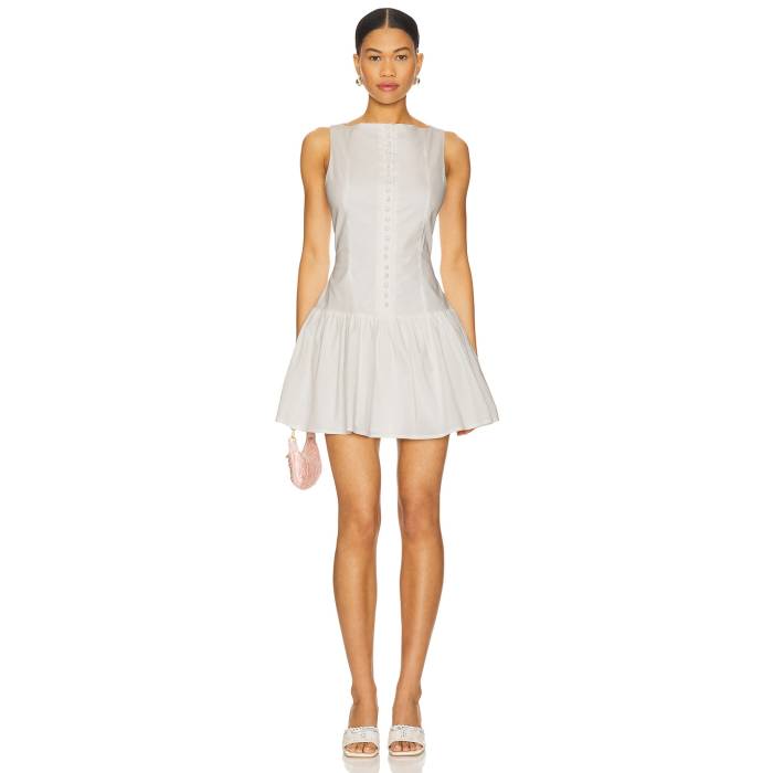 More To Come 【 Kingsley Mini Dress Women White 】 ドレス レディースファッション ドレス レディース 白色 ホワイト