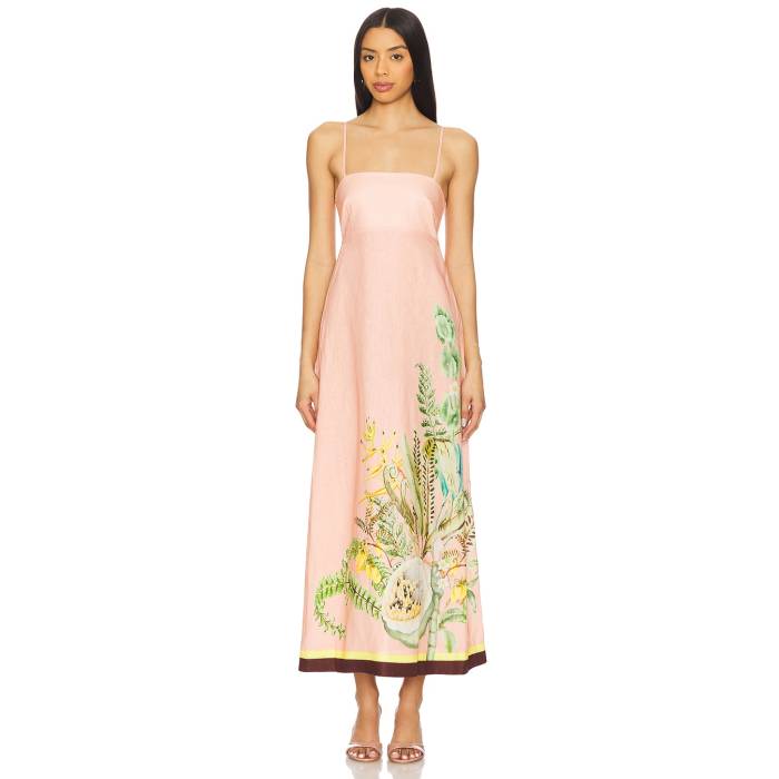 Alemais 【 Papaya Sundress Women Pink 】 レディースファッション ドレス レディース pink ピンク