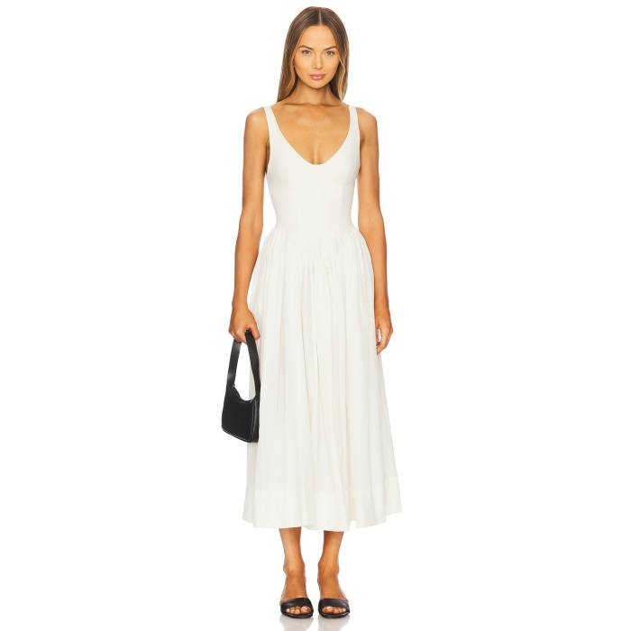 Delfi 【 Odessa Dress Women Cream 】 ドレス レディースファッション ドレス レディース クリーム