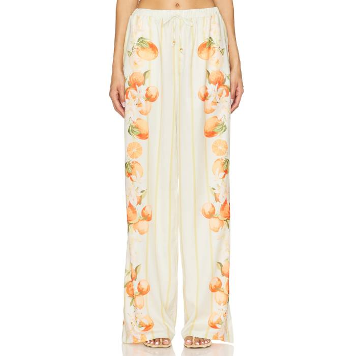 La Porte 【 Esme Drawstring Pant Women Placement Italian Oranges 】 ズボン下 レディース