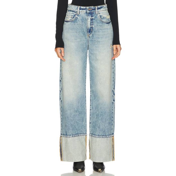 Icon Denim 【 Kiki Wide Leg Jeans Women Denim Medium 】 デニム レディース ジーンズ
