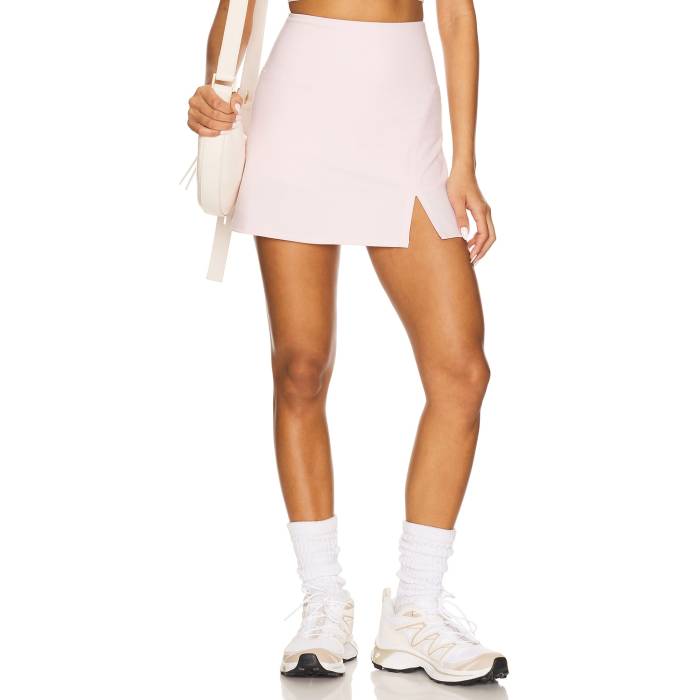 Wellbeing + Beingwell 【 Movewell Janice Skirt Women Baby Pink 】 レディースファッション ボトムス パンツ レディース pink ピンク