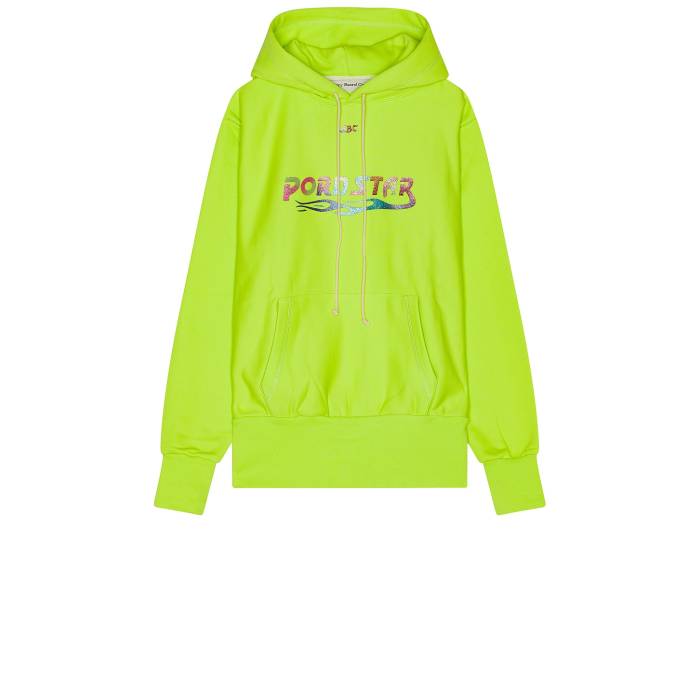 Advisory Board Crystals 【 Pornstar Hoodie Men Neon Green 】 フーディー パーカー メンズ green 緑・緑であること