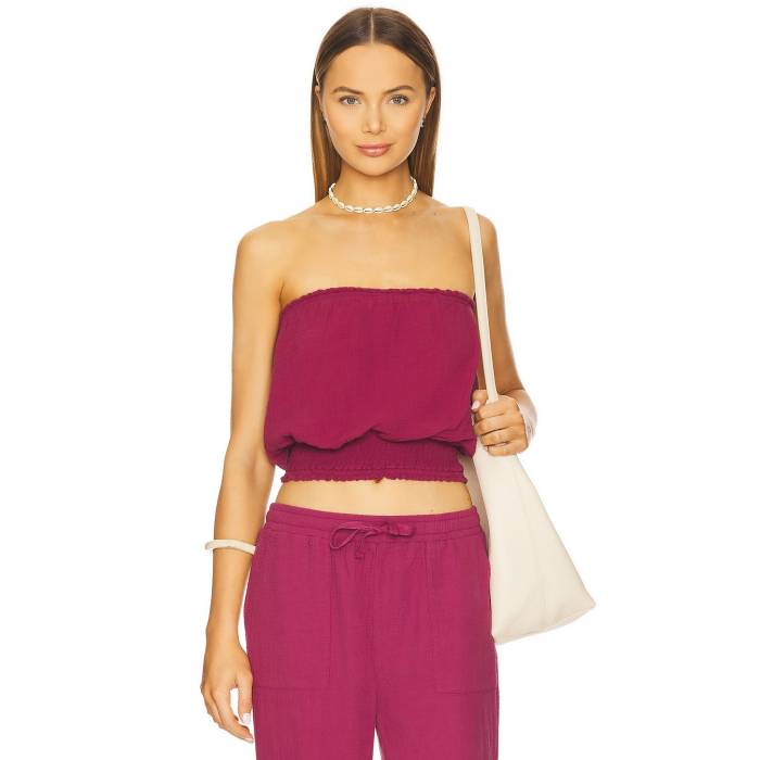 Bobi 【 Strapless Top Women Chutney 】 レディース|スニケス