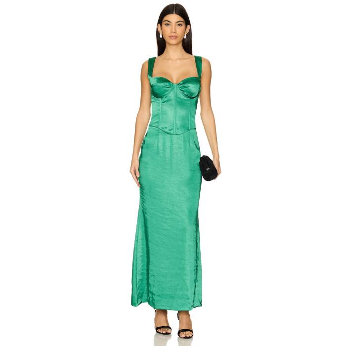 Runaway The Label 【 Oura Maxi Dress Women Emerald 】 ドレス レディース