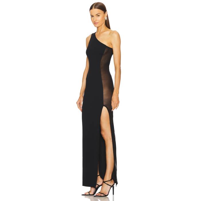 Michael Costello 【 X Revolve Sutton Gown Women Black 】 レディース 黒いこと 黒いこと