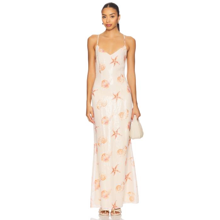 Runaway The Label 【 Niyah Maxi Dress Women Sand Seashell 】 お召しもの レディース 砂色・砂子 ドレス-レディースファッション