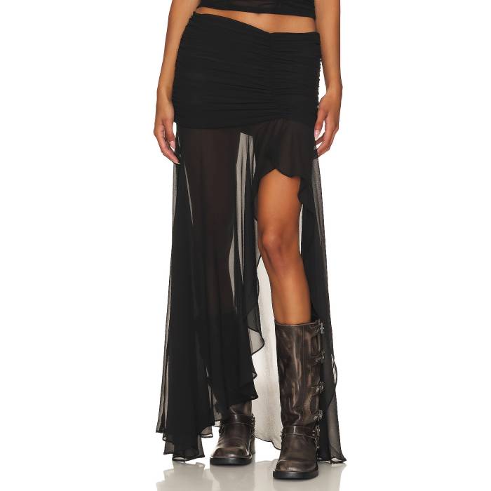 Majorelle 【 Tatiana Skirt Women Black 】 レディースファッション ボトムス スカート レディース 黒色 ブラック