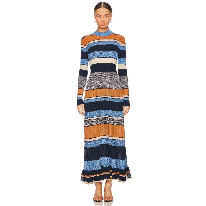 ウラ・ジョンソン Ulla Johnson 【 Evangeline Dress Women Adriatic 】 ドレス レディース｜スニケス