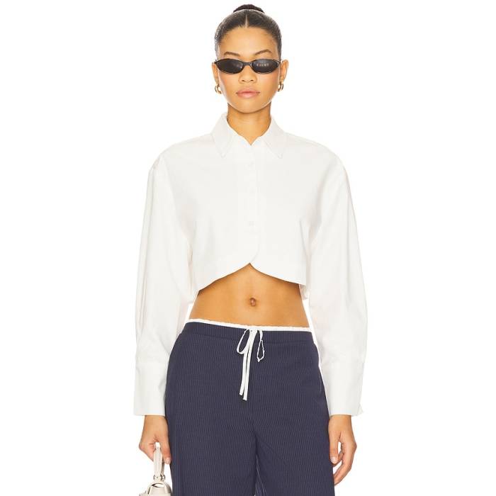 All The Ways 【 Tara Button Up Top Women White 】 レディース 白色 ホワイト｜スニケス