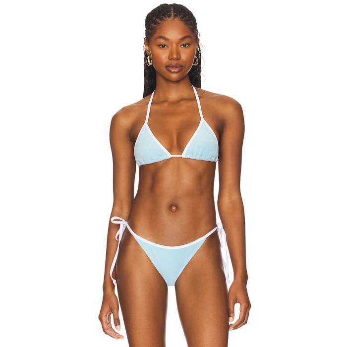 Miaou 【 Kauai Bikini Top Women Baby Blue 】 レディース 青み 青色